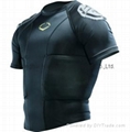 EvoShield Men's HybridPro Rib Football Shirt  1