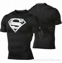              Men's Superman Alter Ego Gameday Armour 5-Pad Football Shirt 