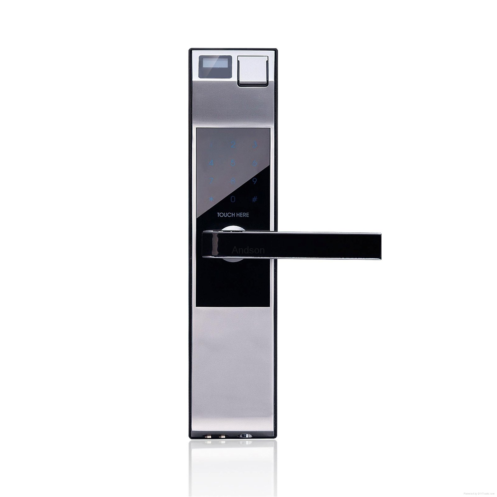 Smart Door Lock with Finger Sprint Scan and Remote Control