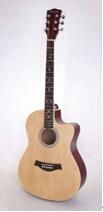 Acoustic guitar Factory low price handmade Linden top