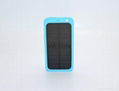 5000 mAh Lithium Polymer Solar Power Charger / Powerbank