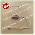	Fashional good quality plastic seal tag with logo string seal rifd uhf laundry  5