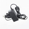 54V 1.11A 2.23A AC DC power adaptor UL listed