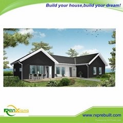 RX Low Cost Applicative Modular Nice Prefabricated Luxury Villa sale from China 