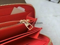 New               Leather Purse Diamond grain Leather Wallet 5