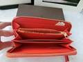 New               Leather Purse Diamond grain Leather Wallet 6