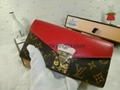 2016 New               Monogram Canvas Wallet Leather Purse 4
