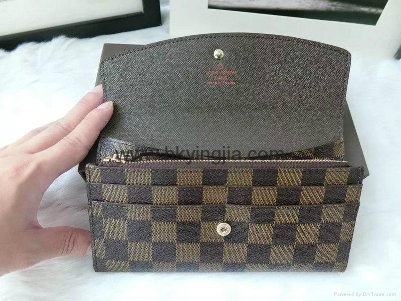 2016 New               Monogram Canvas     allet Leather Purse 4