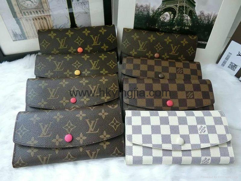 2016 New               Monogram Canvas     allet Leather Purse