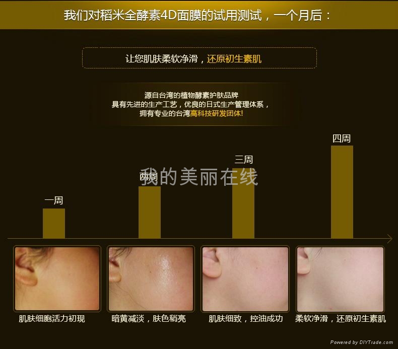 4D稻米全酵素科技面膜 5