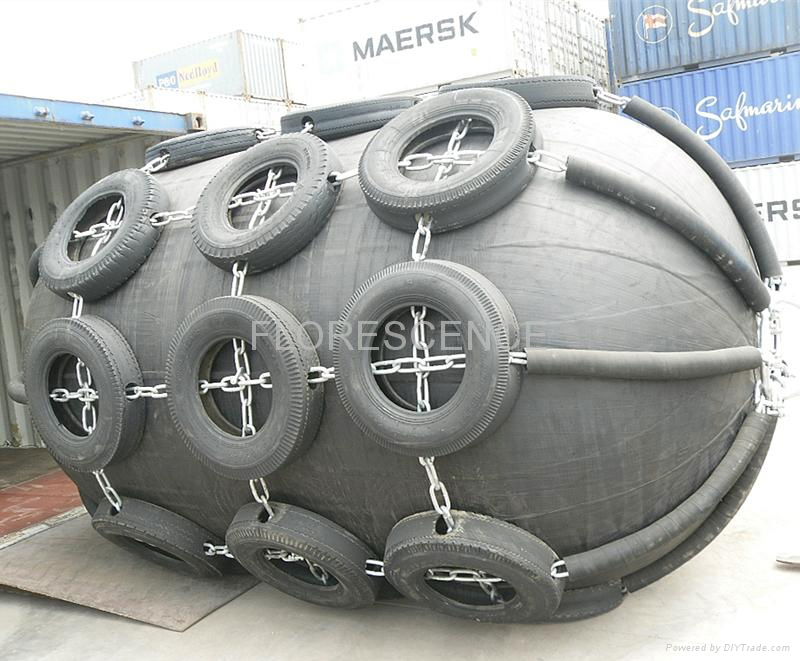 ship and dock floating pneumatic rubber fender