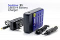 Soshine S1 4 slots 18650 Li-ion battery charger, charger for li-ion batteries 3