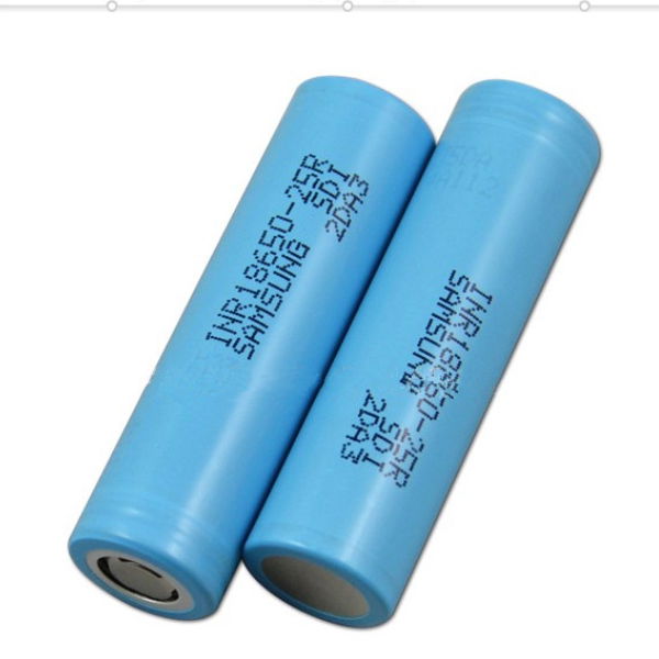 18650 Samsung INR18650-25R 2500mAh 30Amp High Discharge FLAT Top 2