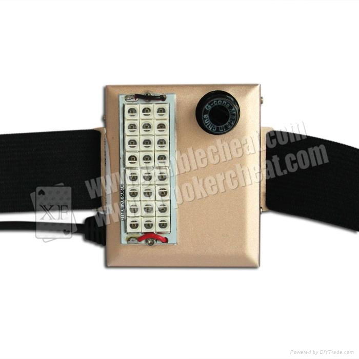 XF T-shirt buttin Sesor Infrared Camera With Long Distance For Poker Cheat 2