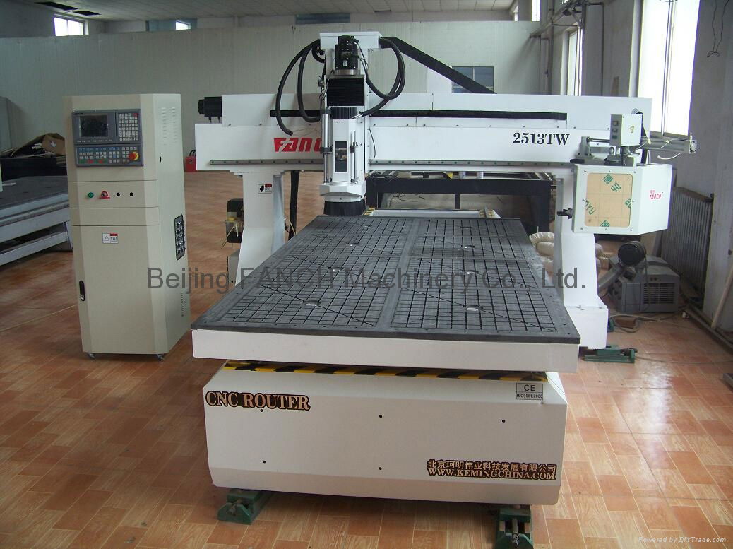 wood cnc machine center FANCH CNC router 4