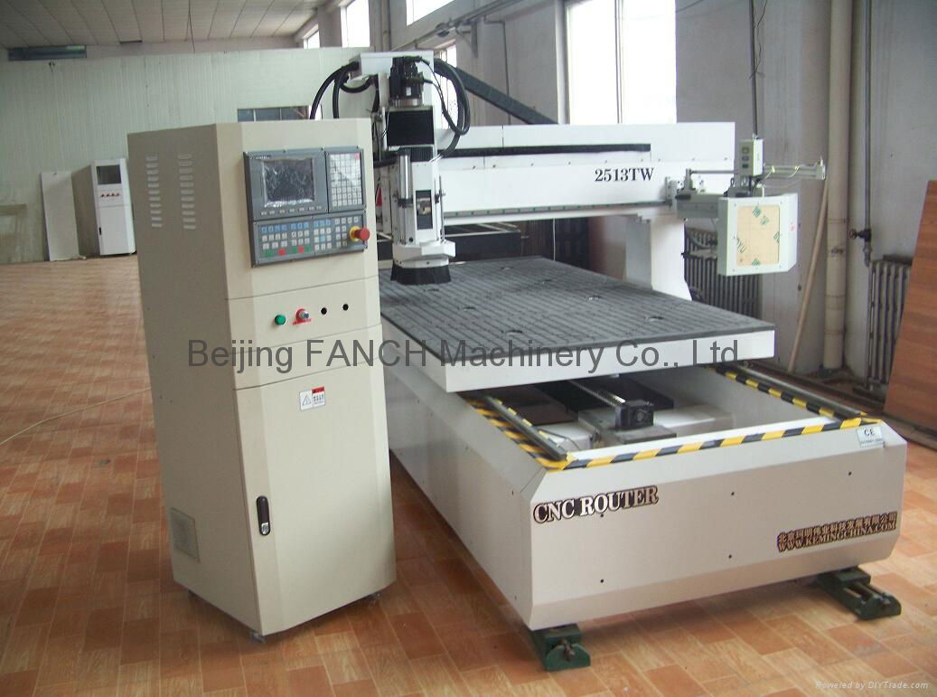 wood cnc machine center FANCH CNC router 5