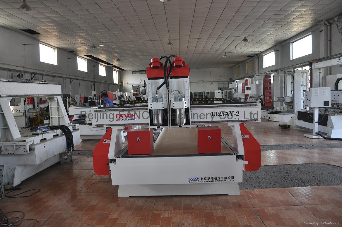 double cylinder rourer cnc engrave machine FC1325AY2 FANCH (China