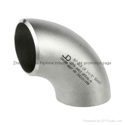 Stainless steel elbow（90°LR）