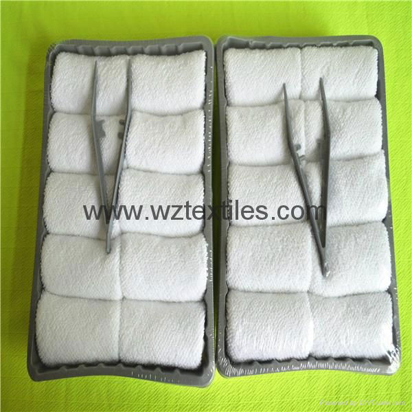 Bleached Disposable Face Towels In Tray Packed 