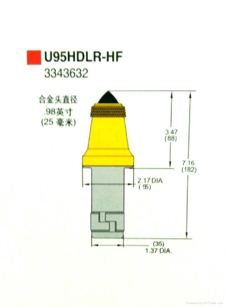 供應 凱南麥特  U84U94U95采煤機截齒 2