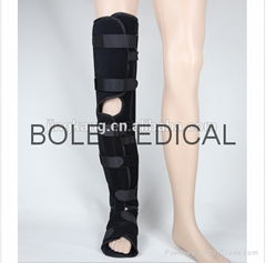 short knee walker brace ankle walking boot with knee support