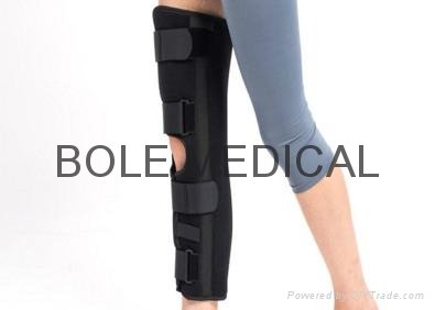 medical extension brace immobilizer leg knee