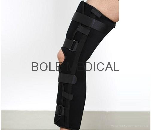 medical extension brace immobilizer leg knee 2