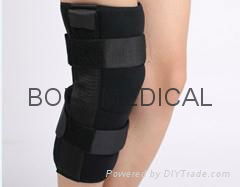 Medical/clinic/hospital/surgical neoprene knee brace with hinge/knee neoprene su