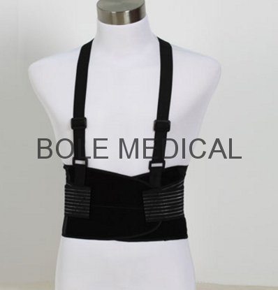  Suspenders Waist Lumbar Brace, Waist Back Belt with Plastic strap Support 2