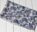 paisley  repeat print in poly quality