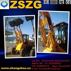 20kw engine power loader wheel