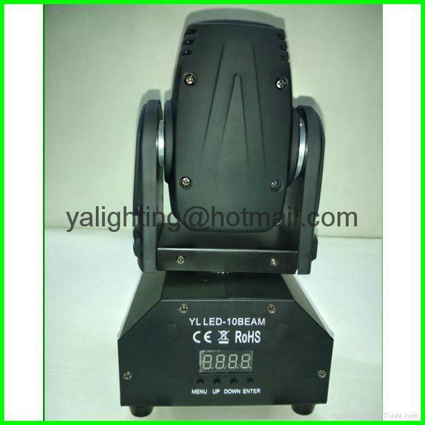 10w led mini moving head light