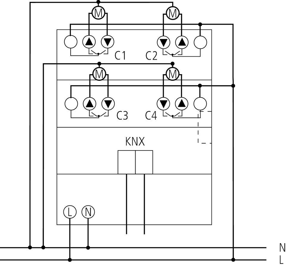 theben德国泰邦knx百叶窗驱动器执行器 2