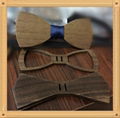 2019 Promotional Items Handmade wooden bow tie for man's suit 13