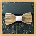 2019 Promotional Items Handmade wooden bow tie for man's suit