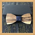 2019 Promotional Items Handmade wooden bow tie for man's suit