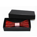 MBT4002 New Design fashion 4D customized wooden bow tie for man 1