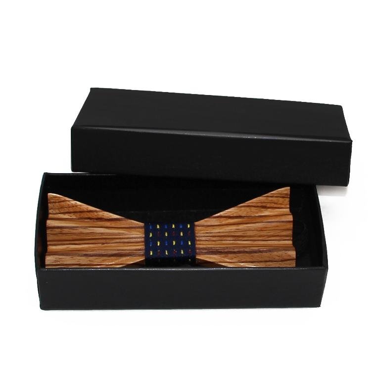 MBT4002 New Design fashion 4D customized wooden bow tie for man 2