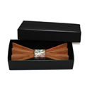 MBT4002 New Design fashion 4D customized wooden bow tie for man