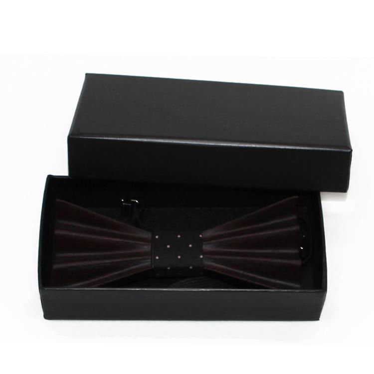 MBT4002 New Design fashion 4D customized wooden bow tie for man 4