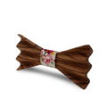 MBT4002 New Design fashion 4D customized wooden bow tie for man 6