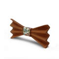 MBT4002 New Design fashion 4D customized wooden bow tie for man 10