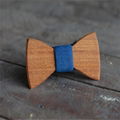 MBT5001 New Design fashion magnetic customized wooden bow tie for man's suit