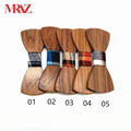 Discount fashion changeable customized wooden bow tie for man's suit 1