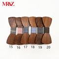 Discount fashion changeable customized wooden bow tie for man's suit