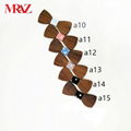 Discount fashion changeable customized wooden bow tie for man's suit