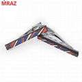 Fashion colorful handmade wooden metal tie clips for men