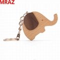 New Designs wooden elephant keychain , wooden elephant toys for zoo