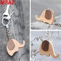 New Designs wooden metal keychain , wooden elephant toys for zoo