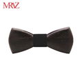 MBT220 business gifts fashion 3D customized checkenwood wooden bow tie for man